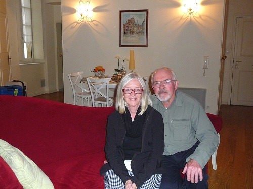 Christine and John from Tasmania.
