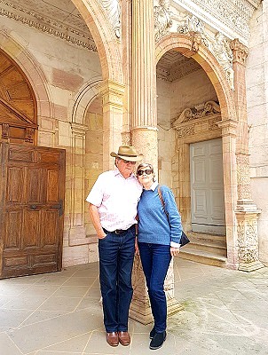 David and Marguerite in Dijon