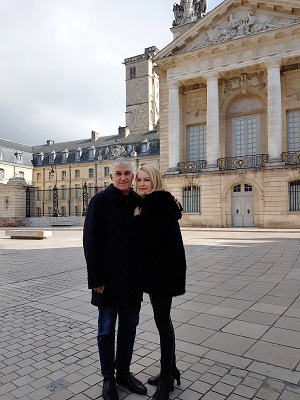 Ramsey and Nicole in Dijon