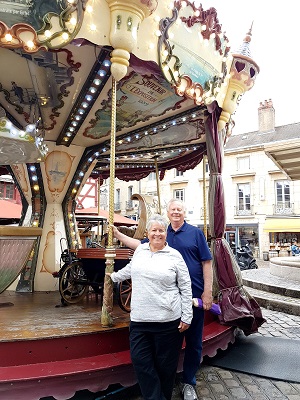 Tammy and Steve in Dijon