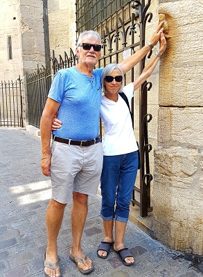 Dave and Sherry in Dijon